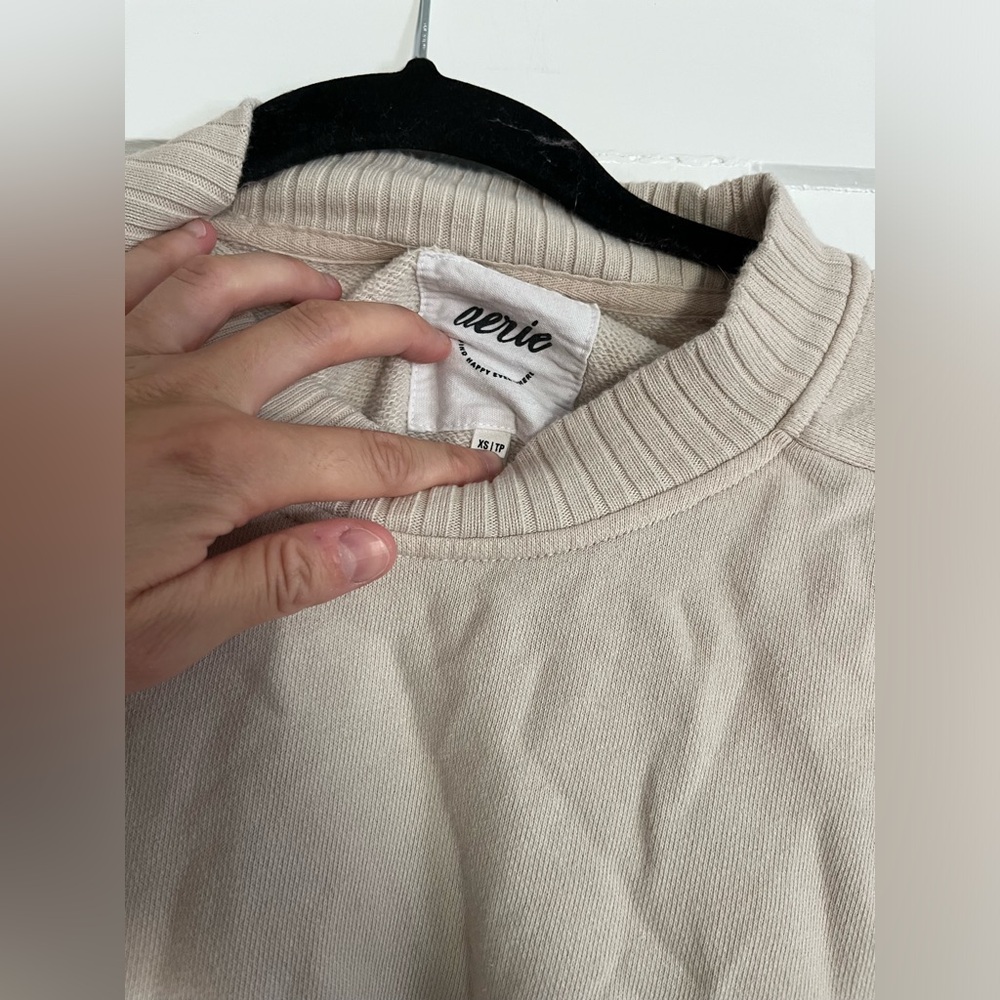 Women's Cream Sweater with Colorful Embroidery - Picture 5 of 6